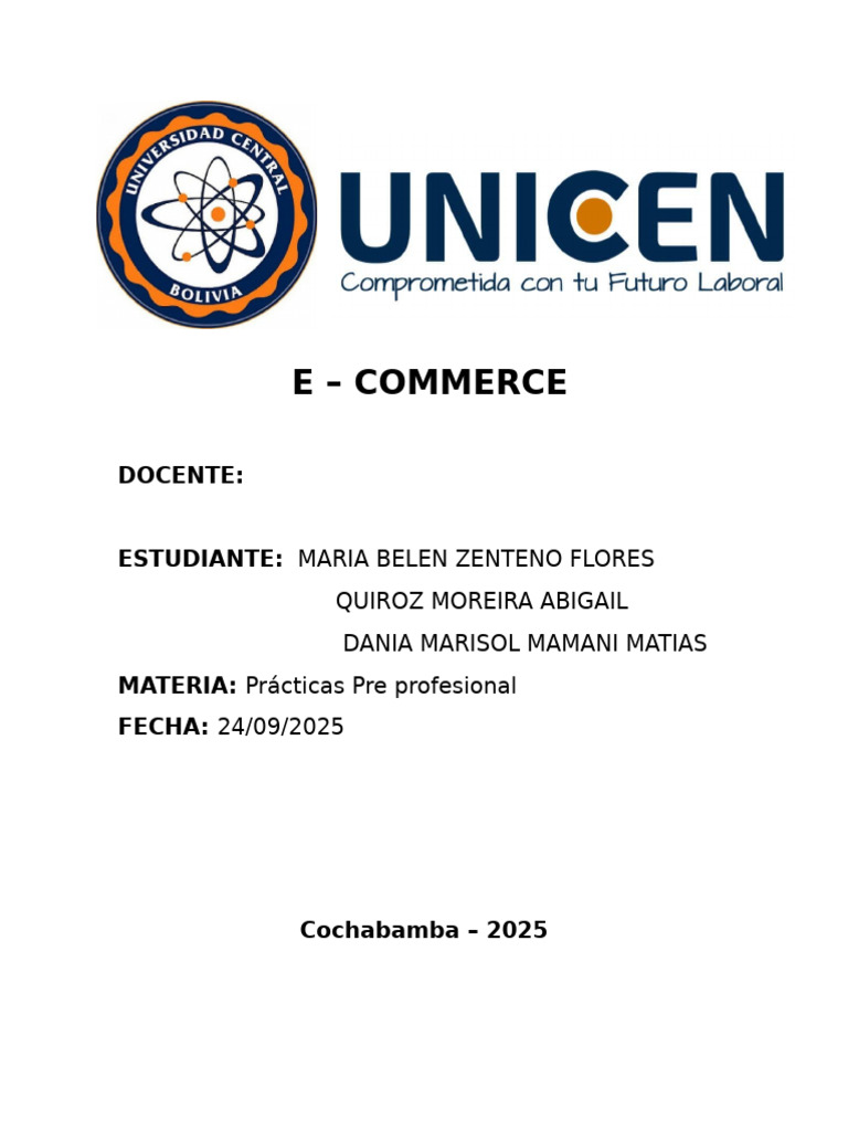 Guía Completa sobre E-Commerce 2025 | PDF | Comercio electrónico ...