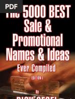 Download eBook the 5000 Best Sale and Promotional Names and Ideas by thangarajumathavan SN92508698 doc pdf