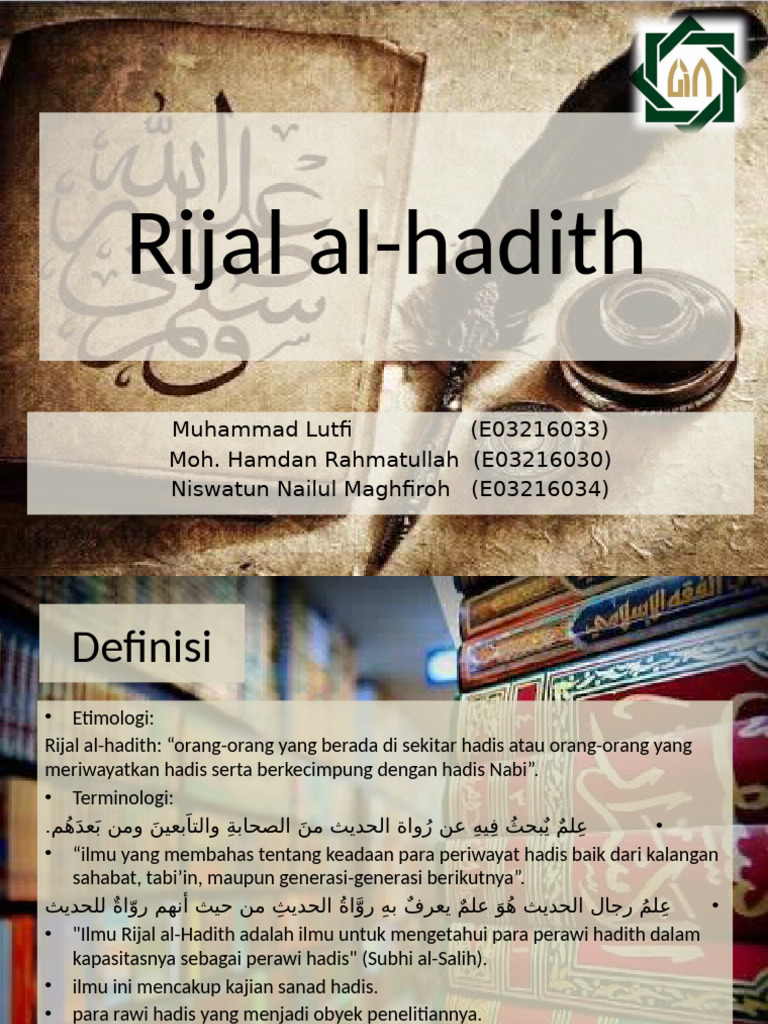Memahami Rijal al-Hadith dan Tabaqat | PDF
