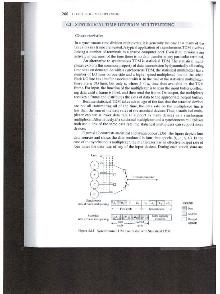 25-Apr-2014 Statistical Multiplexing Stallings | PDF