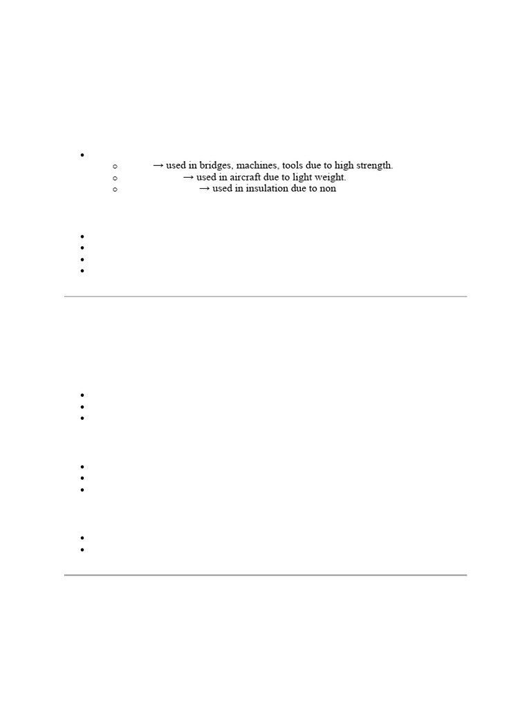 Overview of Engineering Materials | PDF | Ferromagnetism | Magnetism