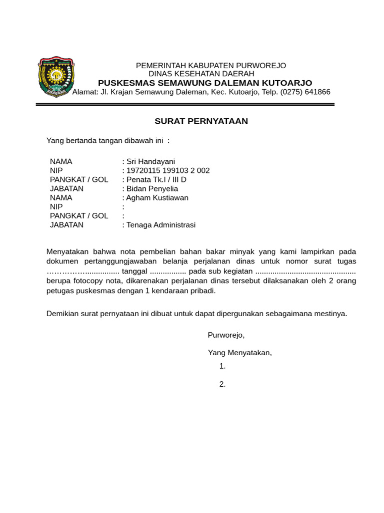 Format SP Boncengan | PDF