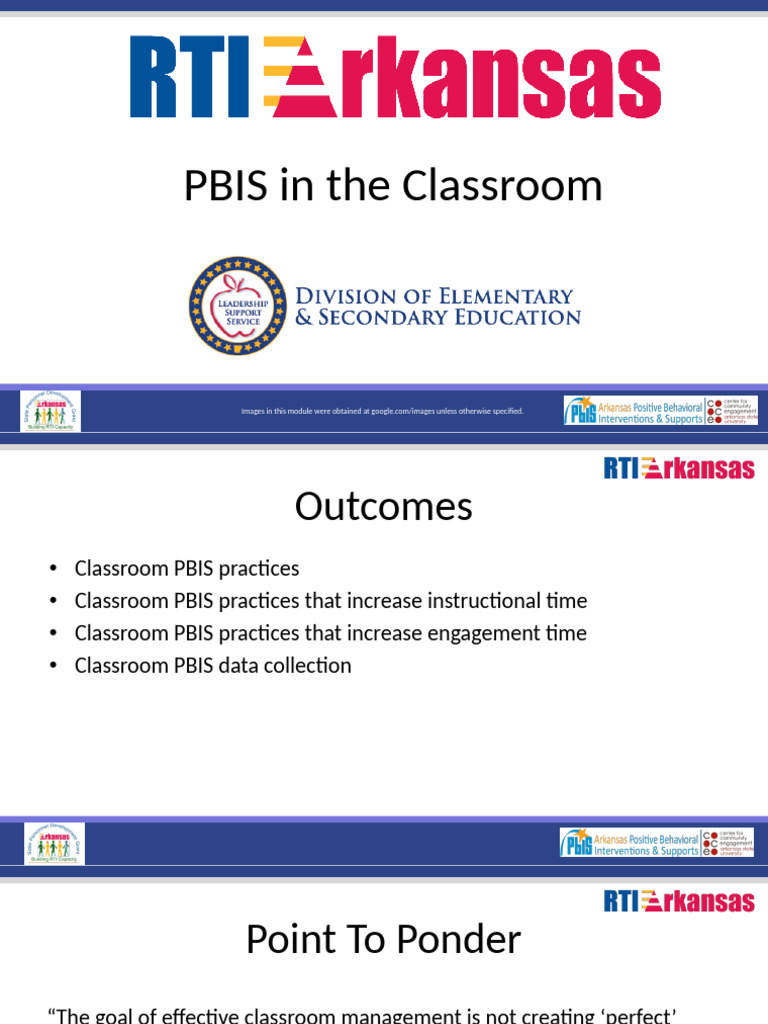 Effective PBIS Practices for Classrooms | PDF | Nonverbal Communication ...