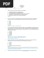 FIN331-101 2010 Fall Exam2 Answers