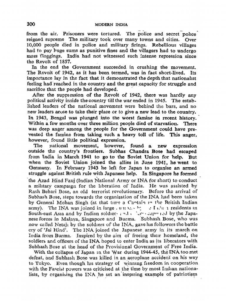 Modern India Bipan Chandra Real | PDF