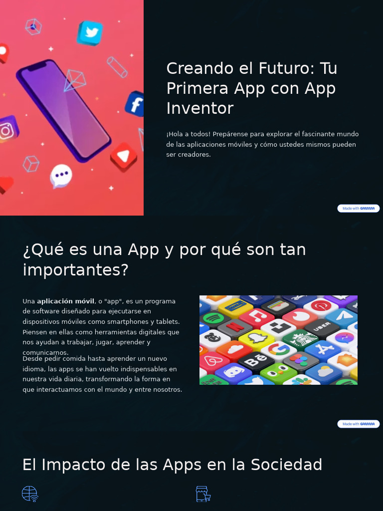Creando El Futuro Tu Primera App Con App Inventor | PDF | Aplicación ...