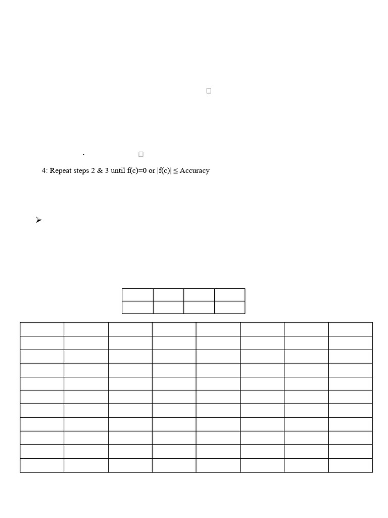 Bisection and Newton Methods for Roots | PDF | Numerical Analysis ...