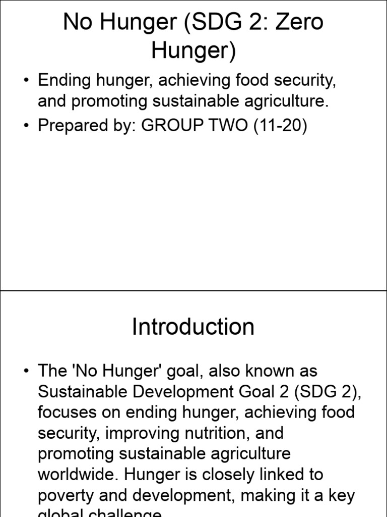 Ending Hunger: Global Solutions and Actions | PDF | Hunger | Malnutrition