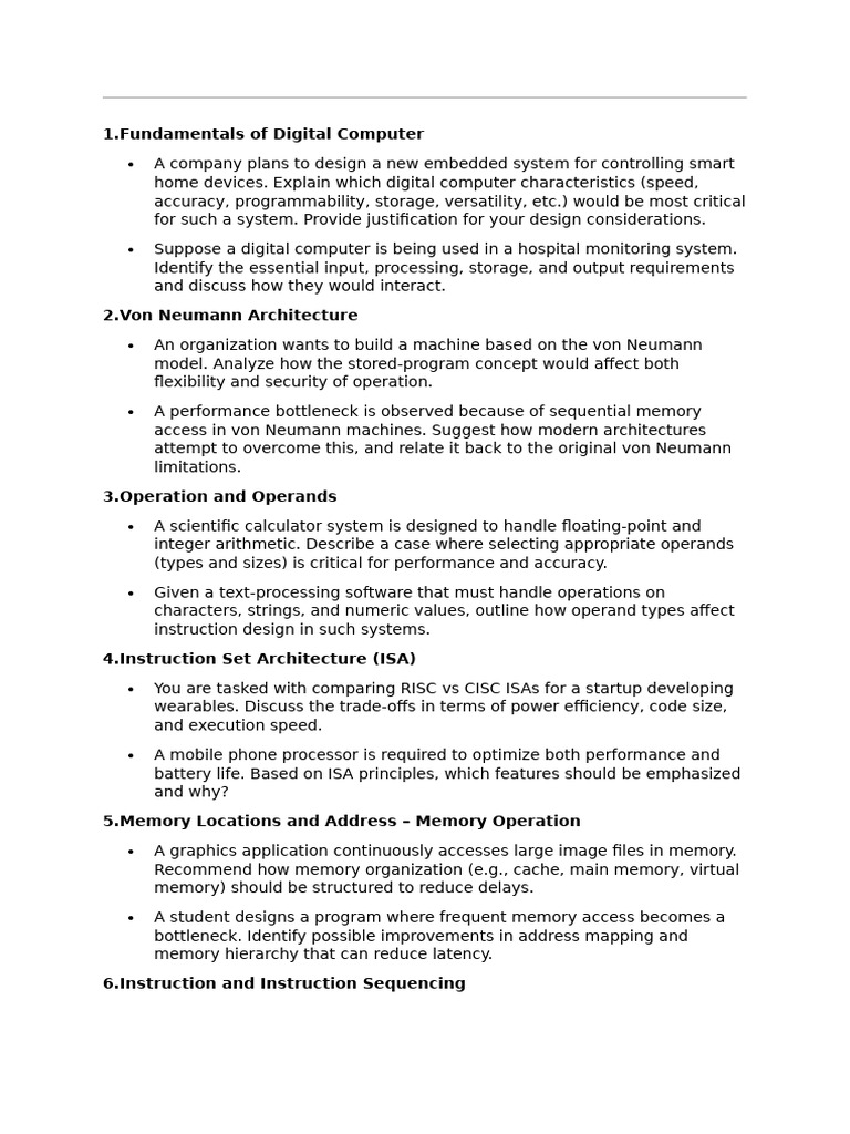 Digital Computer Design and Architecture Insights | PDF | Computer Data ...