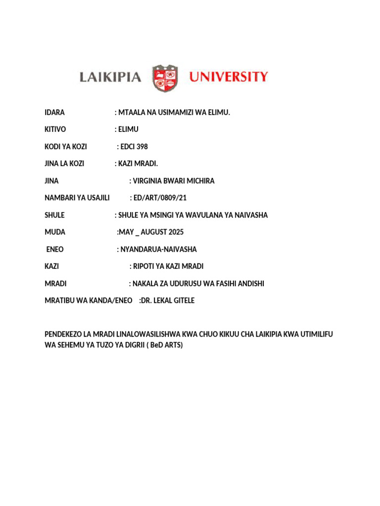 My Project Report | PDF