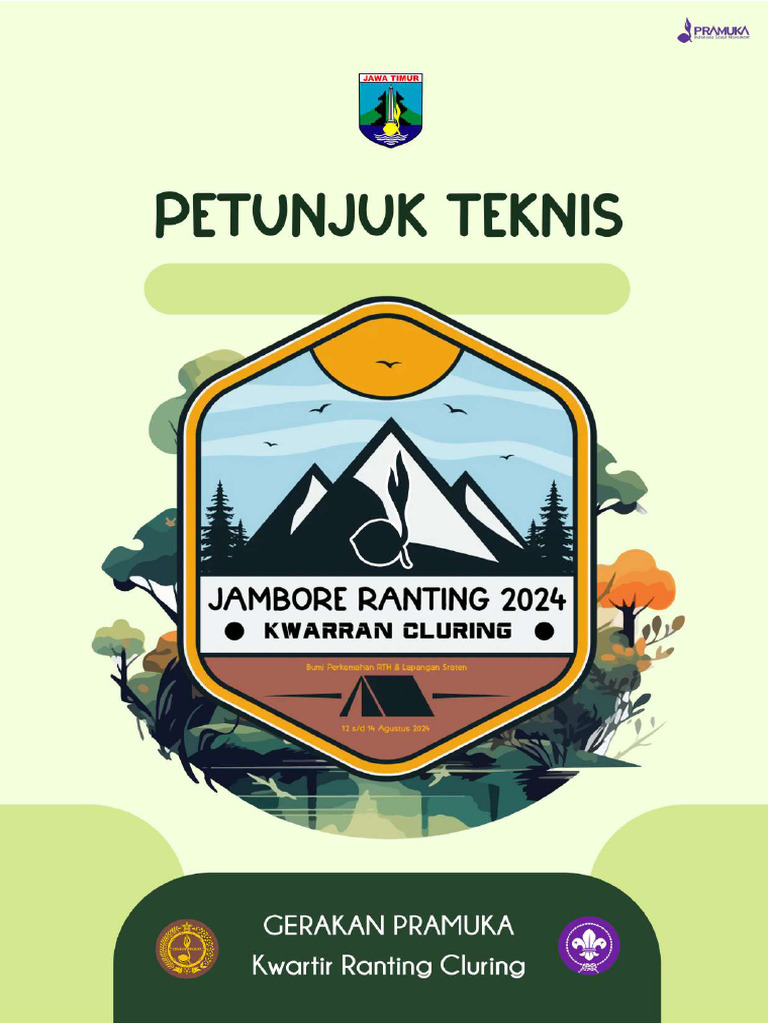 Petunjuk Jambore Ranting Cluring 2024 | PDF