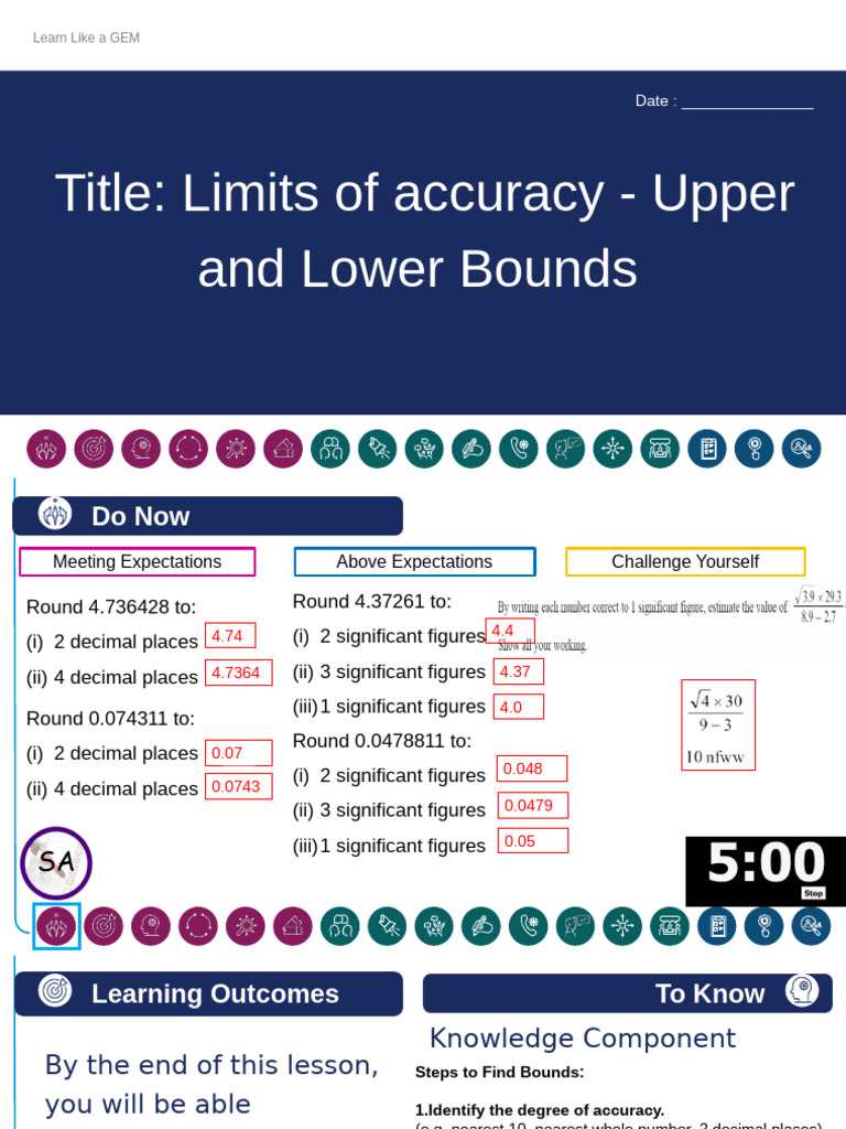 Limits of Accuracy - L2 | PDF | Significant Figures | Applied Mathematics