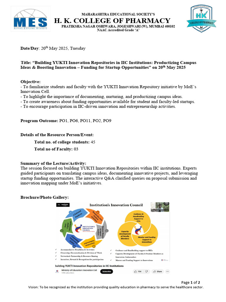MIC Driven Report YUKTI | PDF | Business Economics | Economies