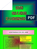 Gestion Control Contaminacion Aire