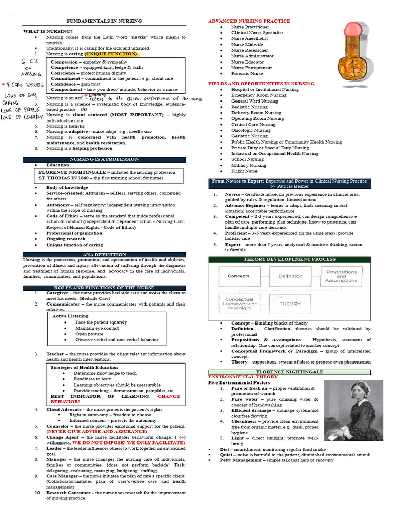 Fundamentals in Nursing | PDF | Stress (Biology) | Nursing