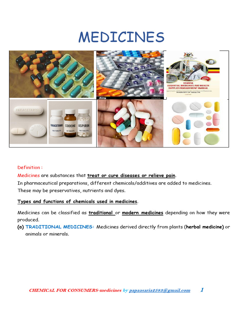 PART 3 (MEDICINES) - Last Part in Our Topic | PDF | Attention Deficit ...