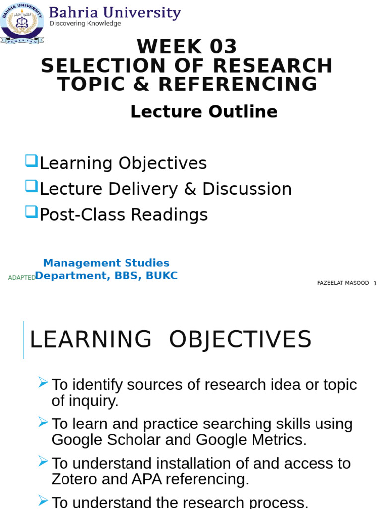 Research Topic Selection Guide | PDF | Brainstorming | Information