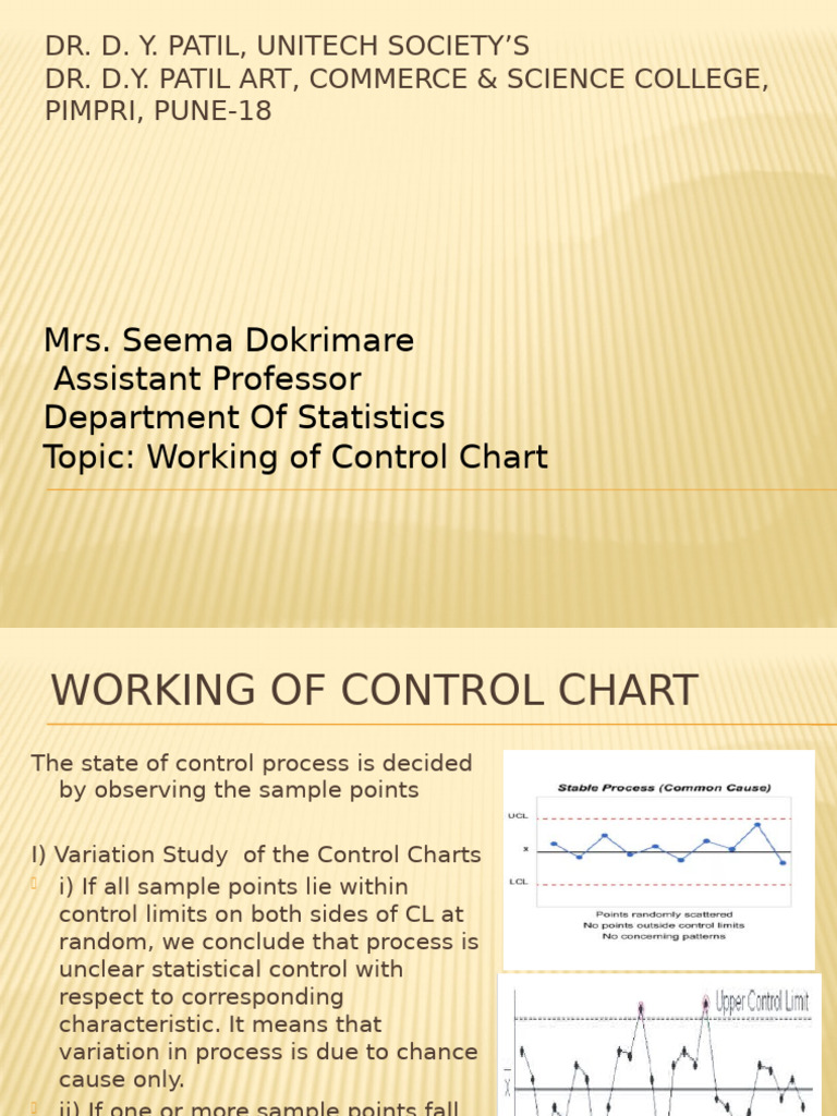 Understanding Control Chart Variations | PDF | Fatigue (Material ...