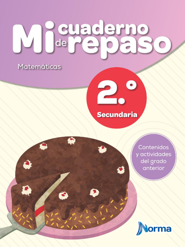 Mi Cuaderno de Repaso Matematicas 2 | PDF