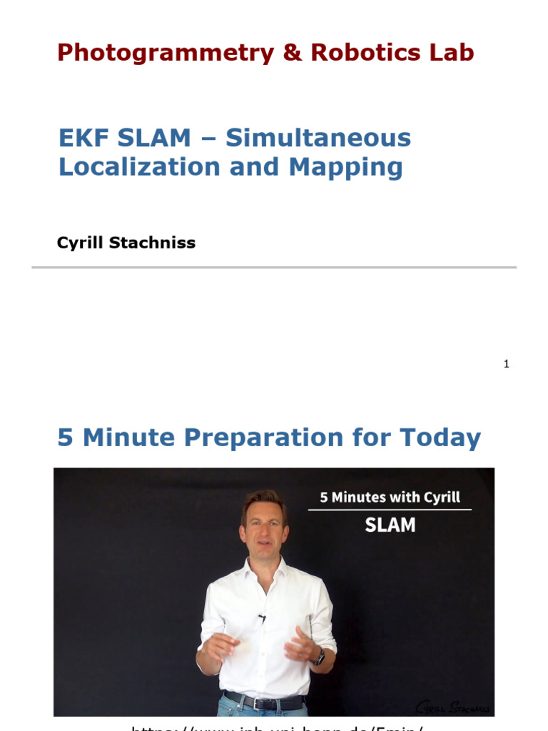 Ekf Slam | PDF | Kalman Filter | Signal Processing