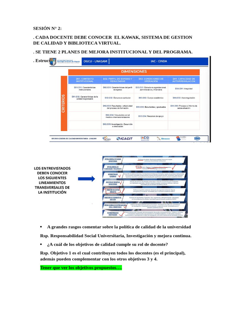Preguntas Capacitacion 2 Cinda 2025 | PDF