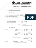 Bds Res Electrical-Load