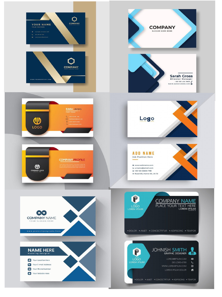 Visiting Cards 2 | PDF