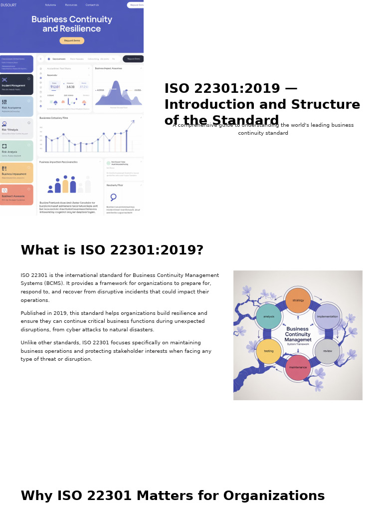 HDFC Bank's ISO 22301:2019 Overview | PDF | Internal Audit | Risk