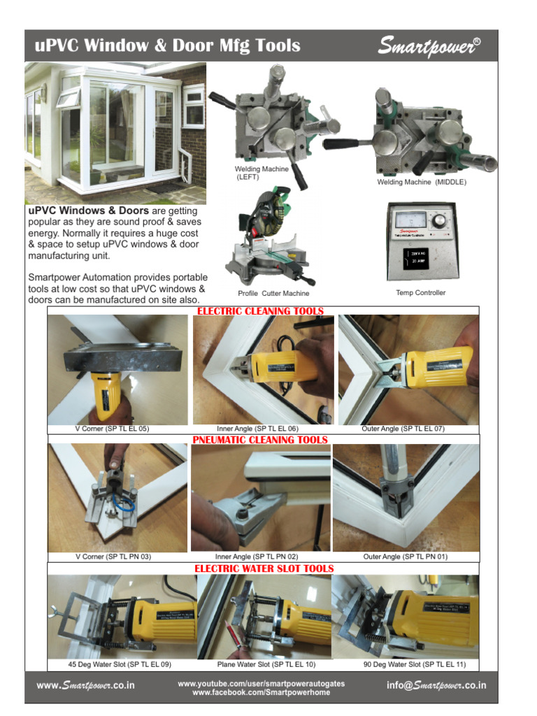 UPVC General Tools | PDF