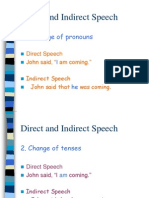Direct and Indirect Speech - Jessie