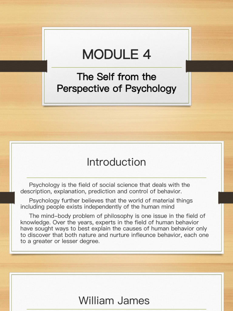 Understanding the Self in Psychology | PDF | Self Concept | Self