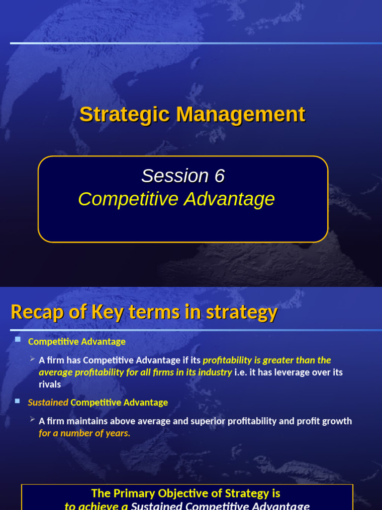 SM B&FS 2025 S6 Competitive Adv. 21072025 | PDF | Competitive Advantage ...