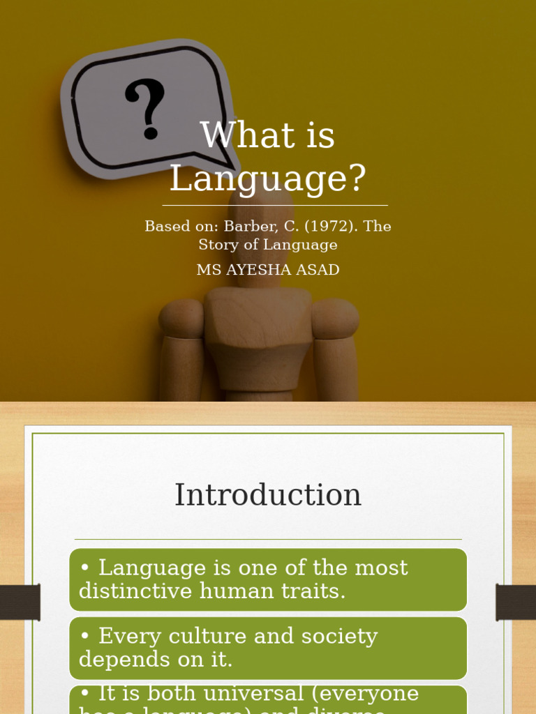Understanding Language: Key Concepts | PDF