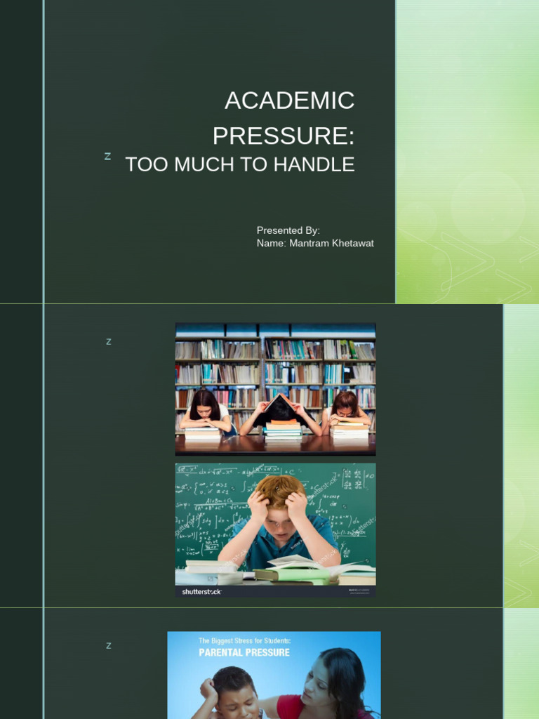 Academic Pressure | PDF
