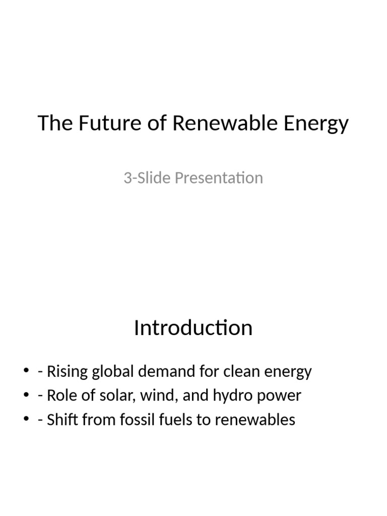 Random Topics Presentations | PDF | Renewable Energy | Artificial ...