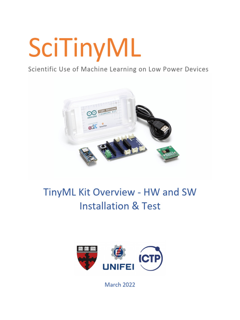 TinyML Kit Setup Guide for Arduino | PDF | Arduino | Integrated ...