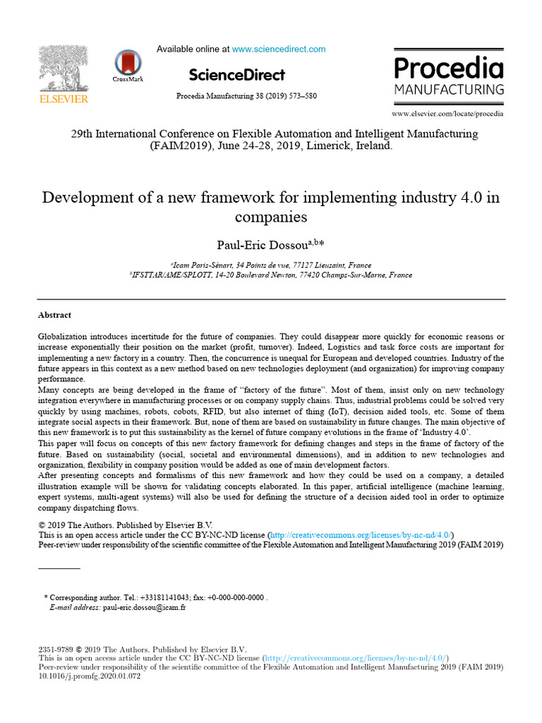 Development of A New Framework For Implementing in | PDF ...