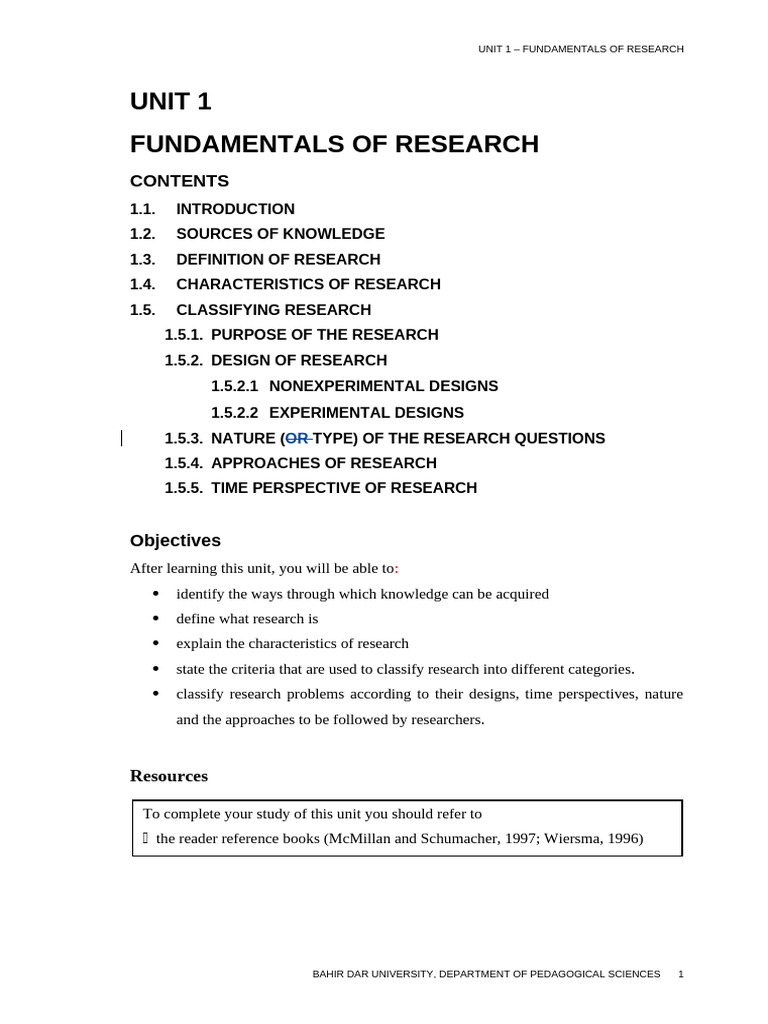 Research Fundamentals Overview | PDF | Quantitative Research | Experiment