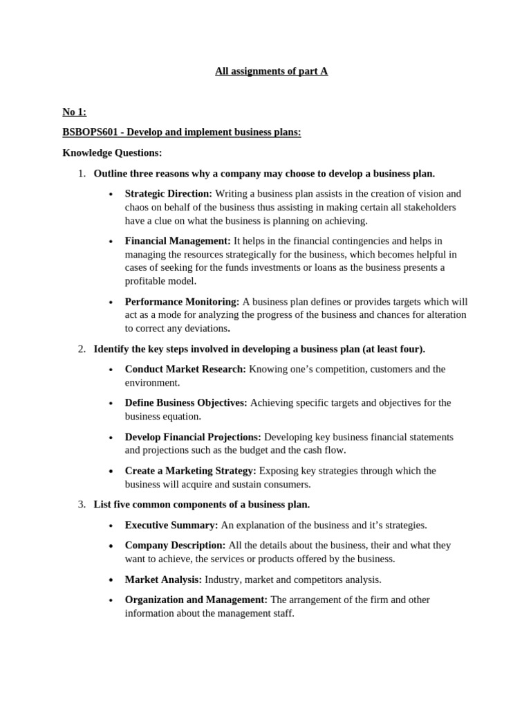 Business Plan Development Guide | PDF | Risk | Project Management