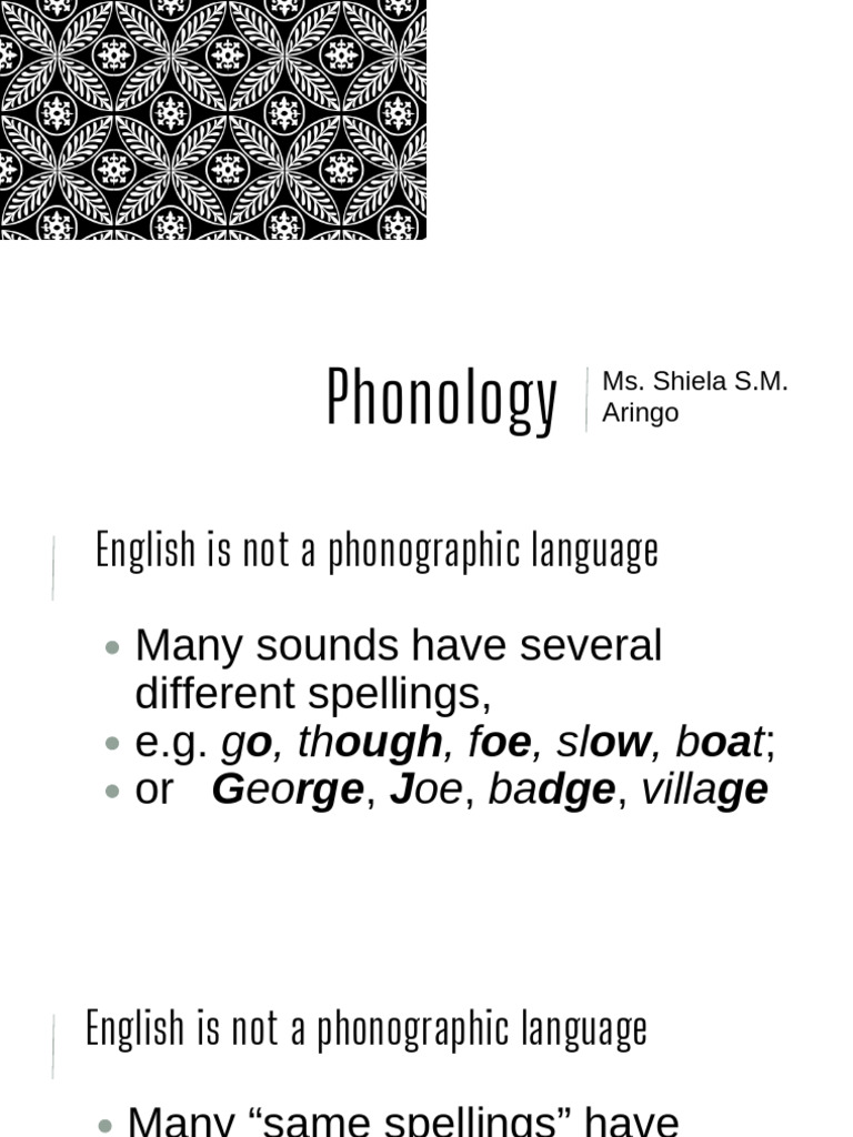 Phonology2.pptx 20250917 064531 0000 | PDF | Syllable | Stress ...