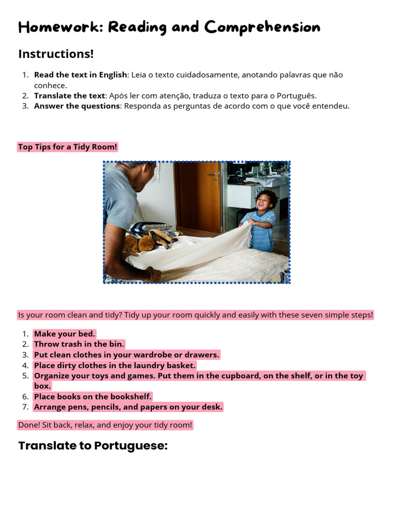Dicas para Organizar Seu Quarto Rápido | PDF