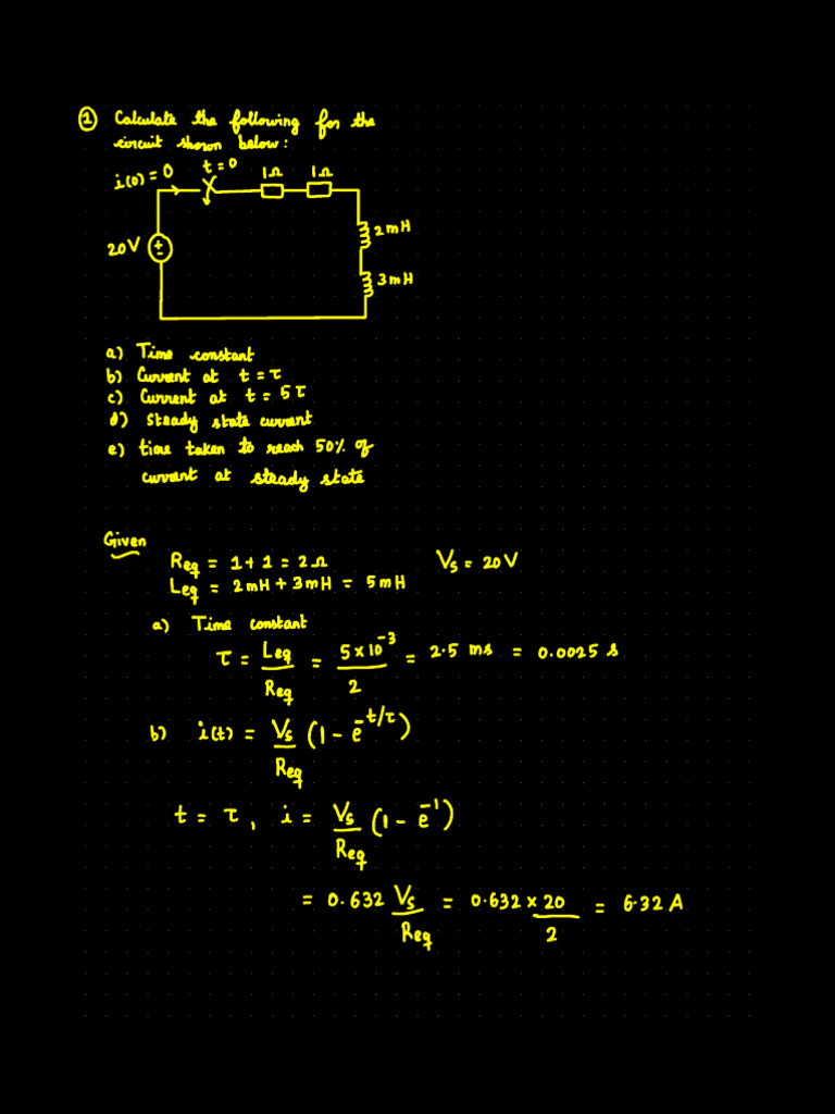 Example+ +RL+Circuit+ +sept+20 | PDF