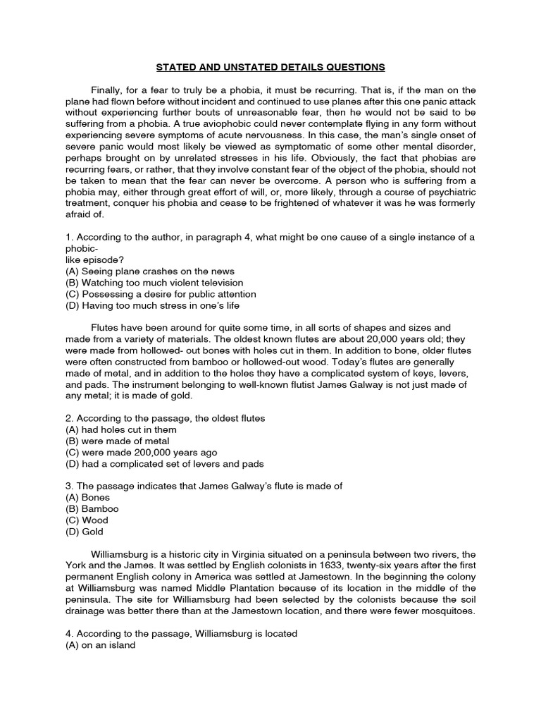 Understanding Phobias and Their Origins | PDF | Phobia | Flute