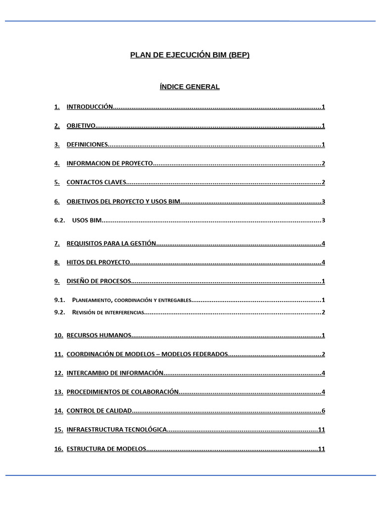 01 Plan de Ejecucion Bim | PDF | Autodesk Revit | Modelado de ...