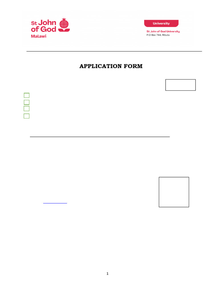 SJOGU Application Form 2025 | PDF