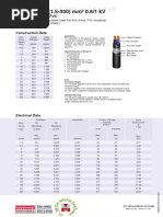 10 sq mm 4 Core Copper Cable Specs | PDF | Amplifier | Electrical Network