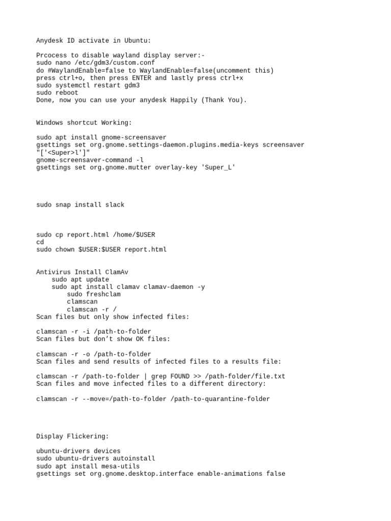 Application Install With Command | PDF