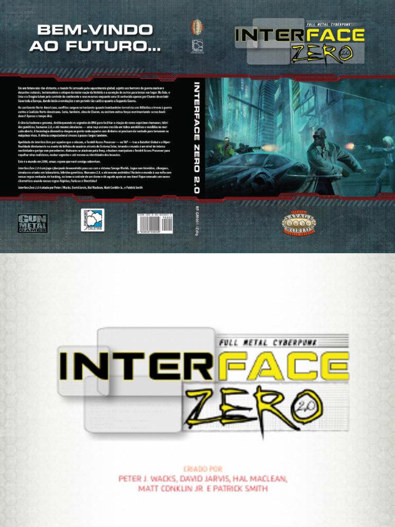 Interface Zero 2.0: Jogo Cyberpunk Adulto | PDF