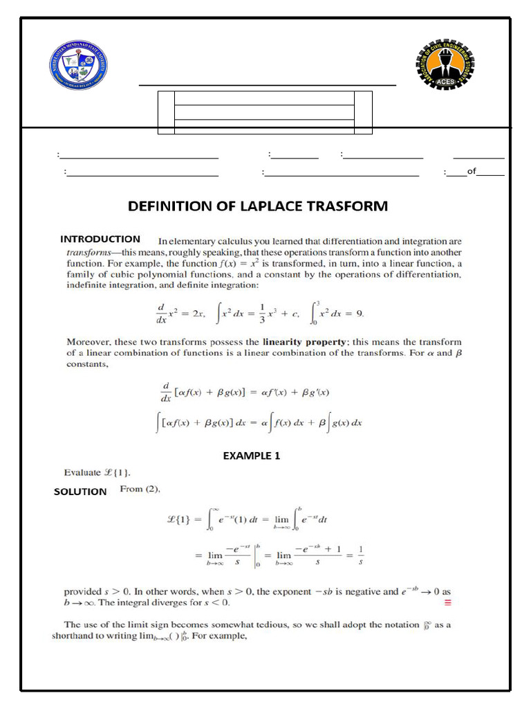 Differential Equations Assignment Guide | PDF | Mathematical Objects ...
