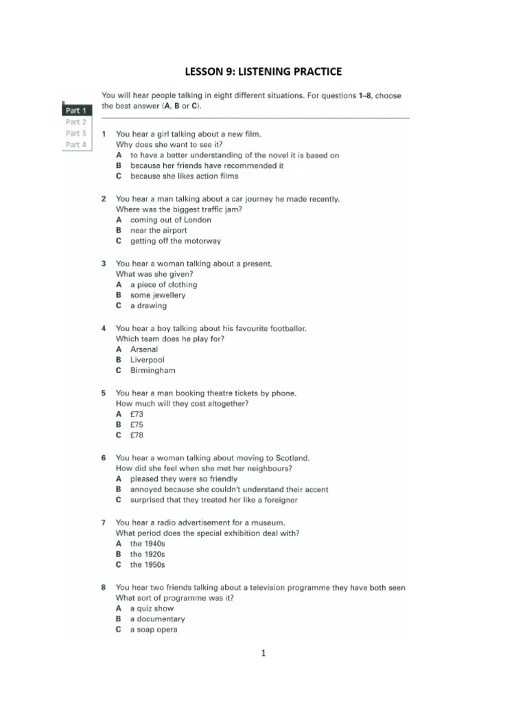 Lesson 9 | PDF